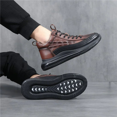 Dennis™ - Luxus Sneaker Mit Krokodil Print (50% RABATT)