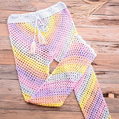Crochet Bikini Trouser Set