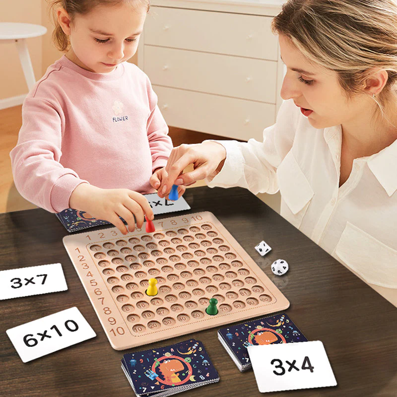 Mathe-Hilfe® | Montessori Brettspiel aus Holz 50% RABATT