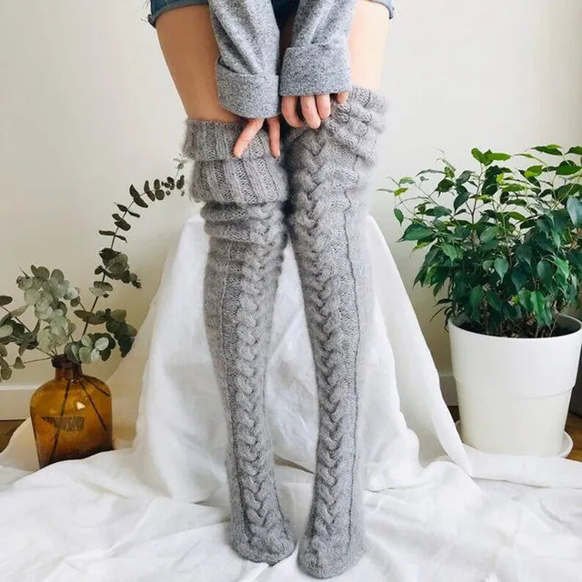 Maia™ - Deluxe Over-Knee Knitted Socks (50% RABATT)