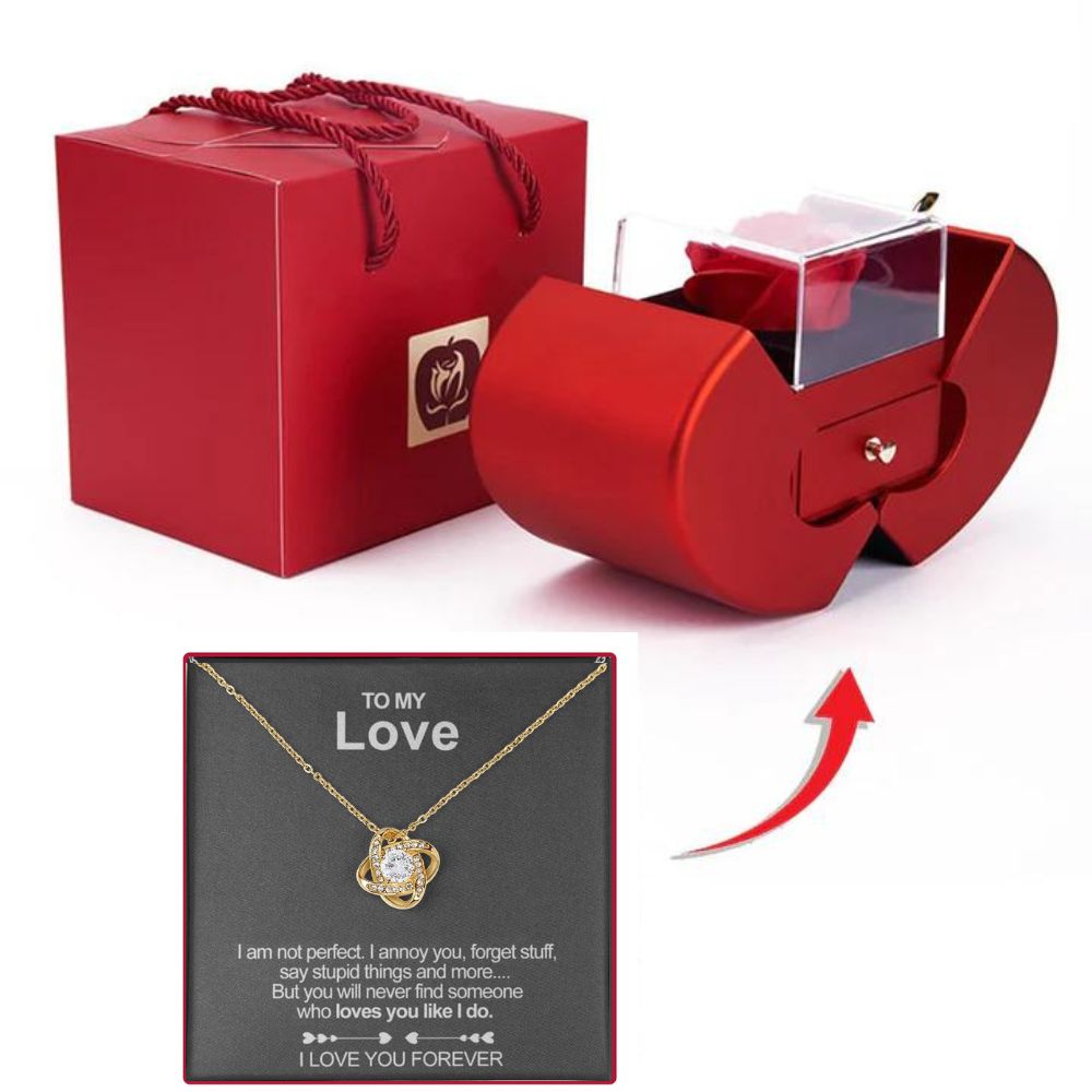 LuxuryLove™ - Klee-Anhänger-Halskette (50% RABATT)
