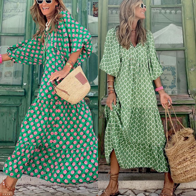 Ella™ Grünes Sommerkleid (50% RABATT)