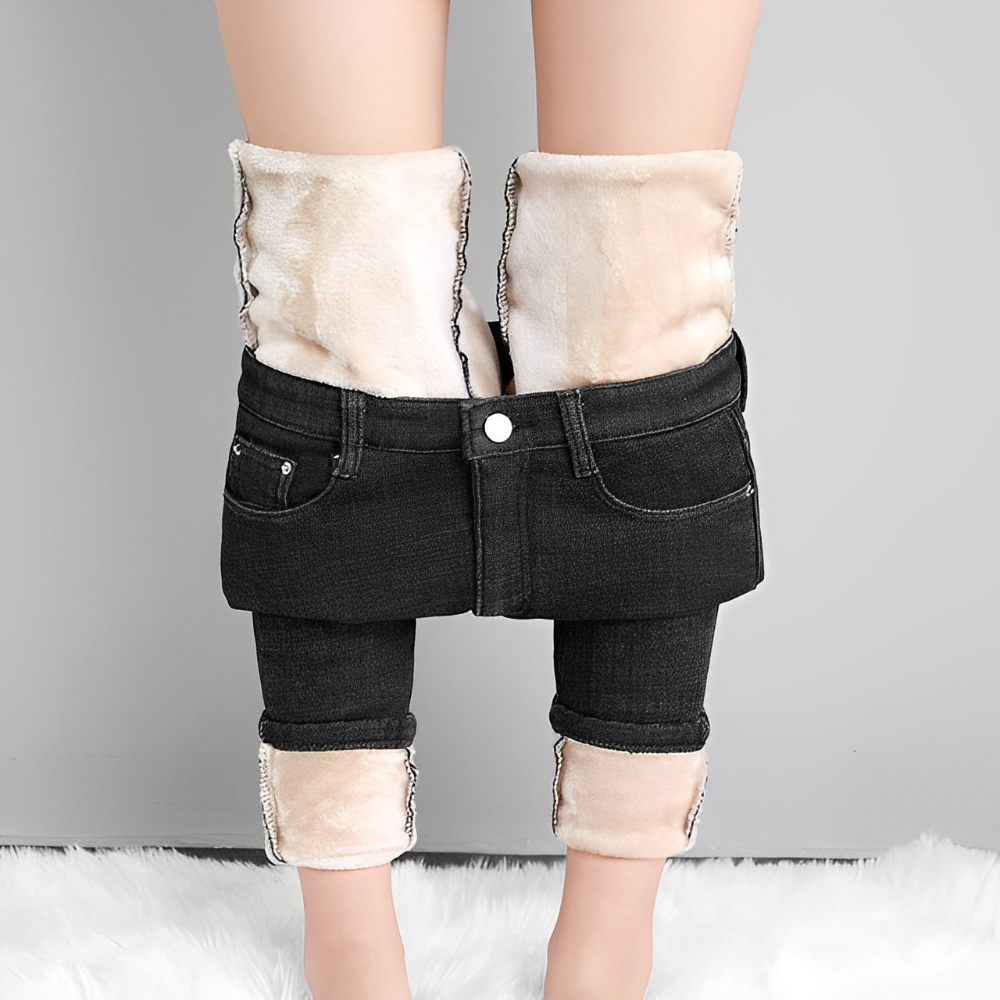 Katya™ Warme Fleece-Jeans (50% RABATT)