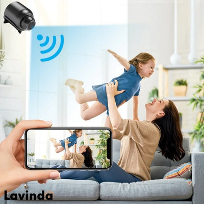 Lavinda MiniCam™ Behalten Sie alles von Ihrem Handy aus im Auge