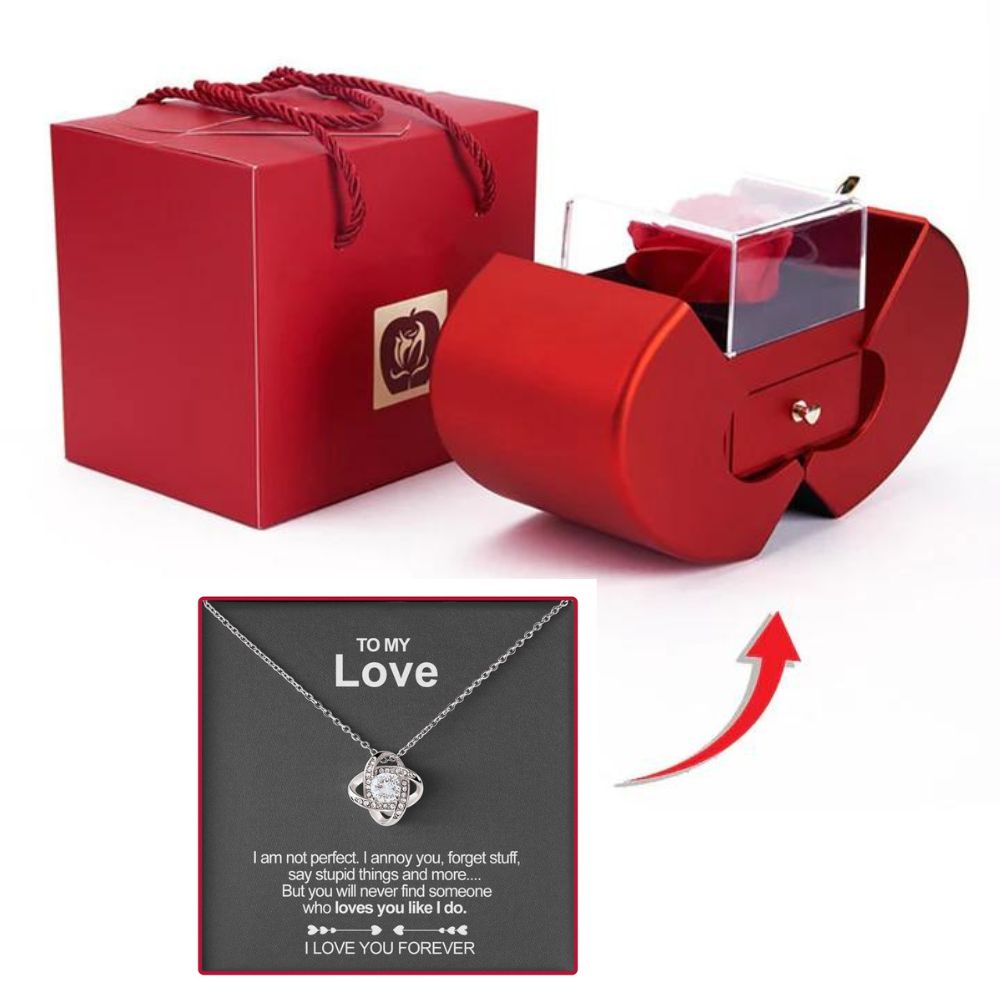 LuxuryLove™ - Klee-Anhänger-Halskette (50% RABATT)